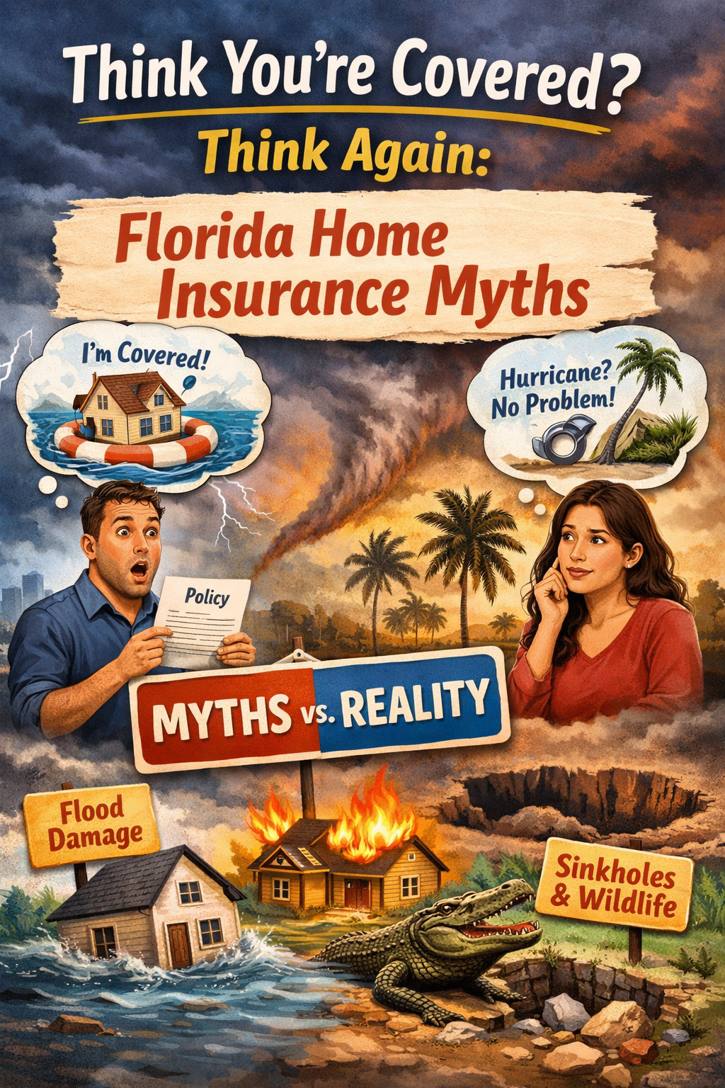 Think You’re Covered? Think Again- Florida Home Insurance Myths