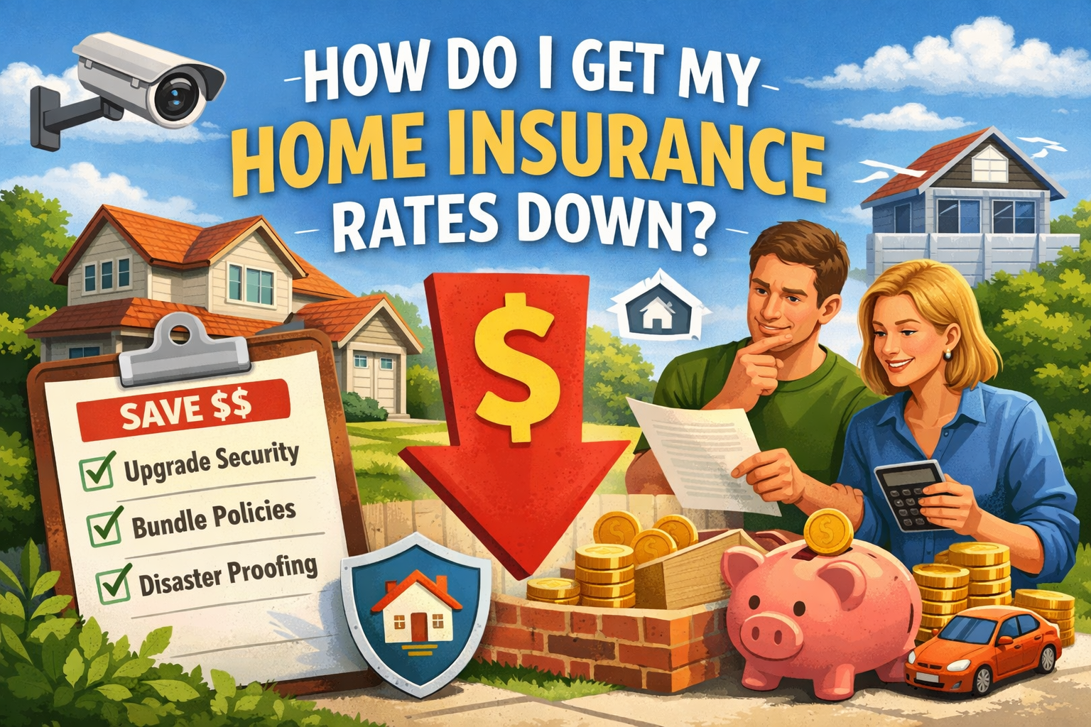 How Do I Get My Home Insurance Rates Down?