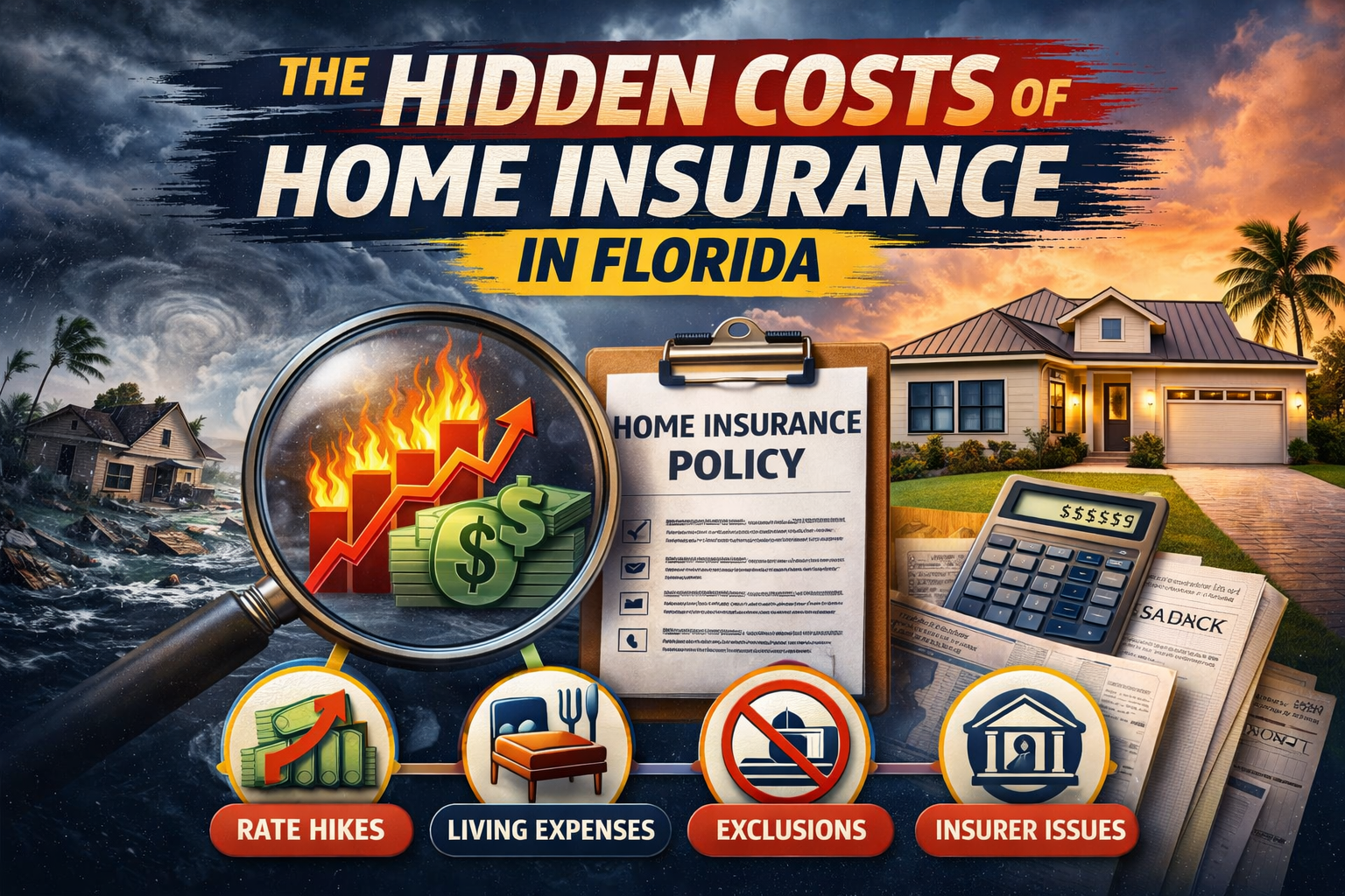 The Hidden Costs of Home Insurance in Florida