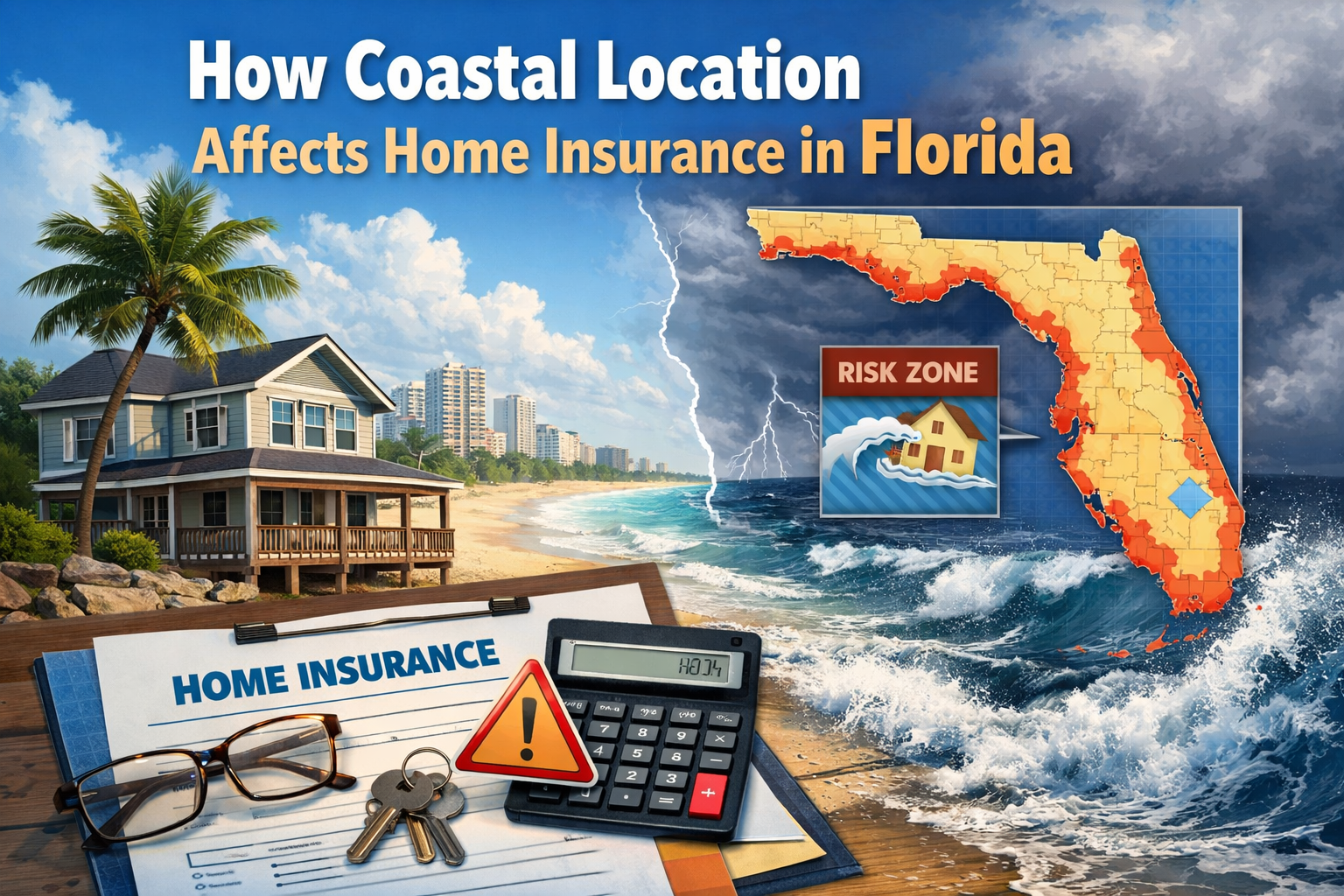 How Coastal Location Affects Home Insurance in Florida