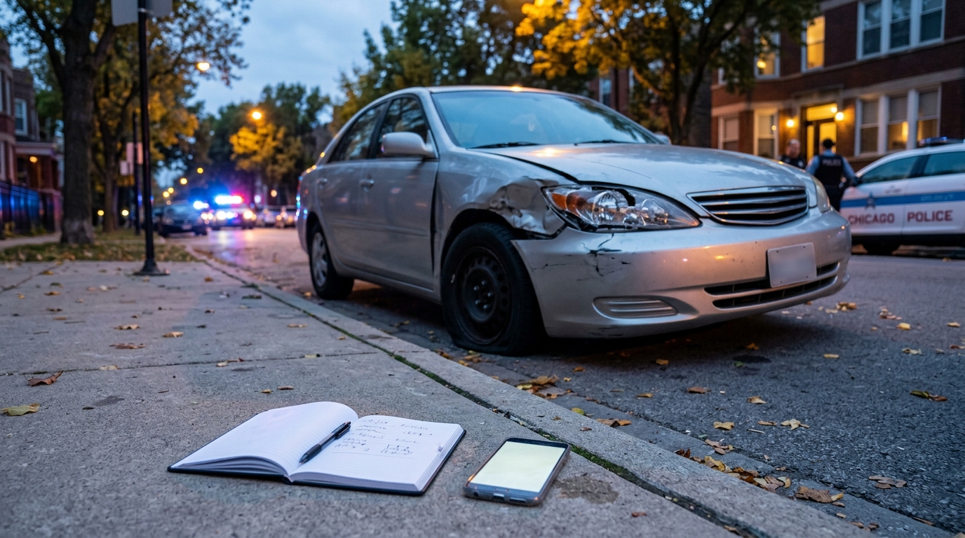 What to do after a hit-and-run accident in Chicago