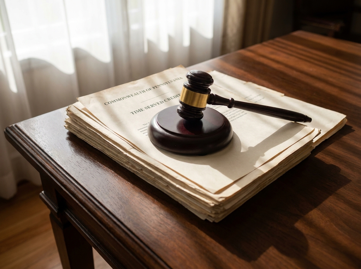 Doing the Math: Understanding Time Credit and Credit for Time Served in Pennsylvania
