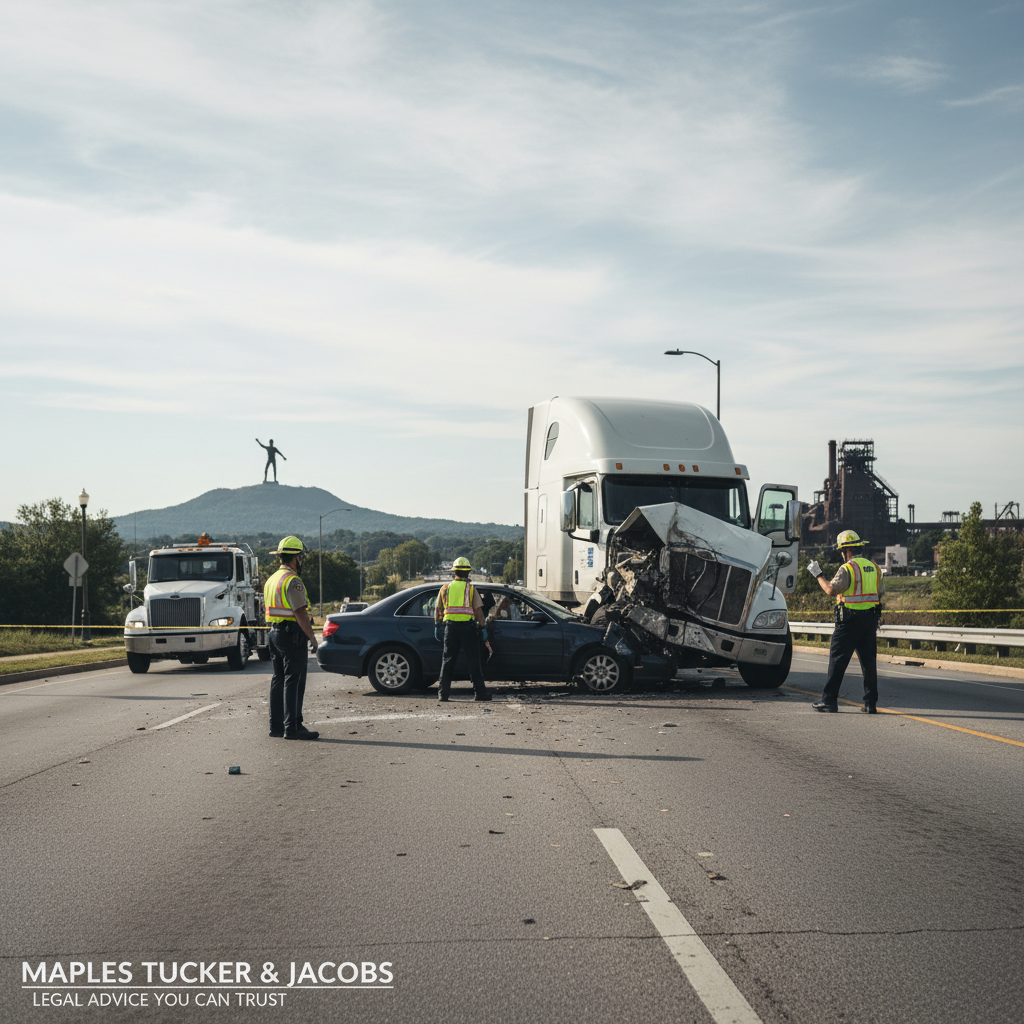 What Should You Do After a Truck Accident in Birmingham, Alabama?