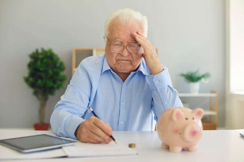 Retirement spending stress