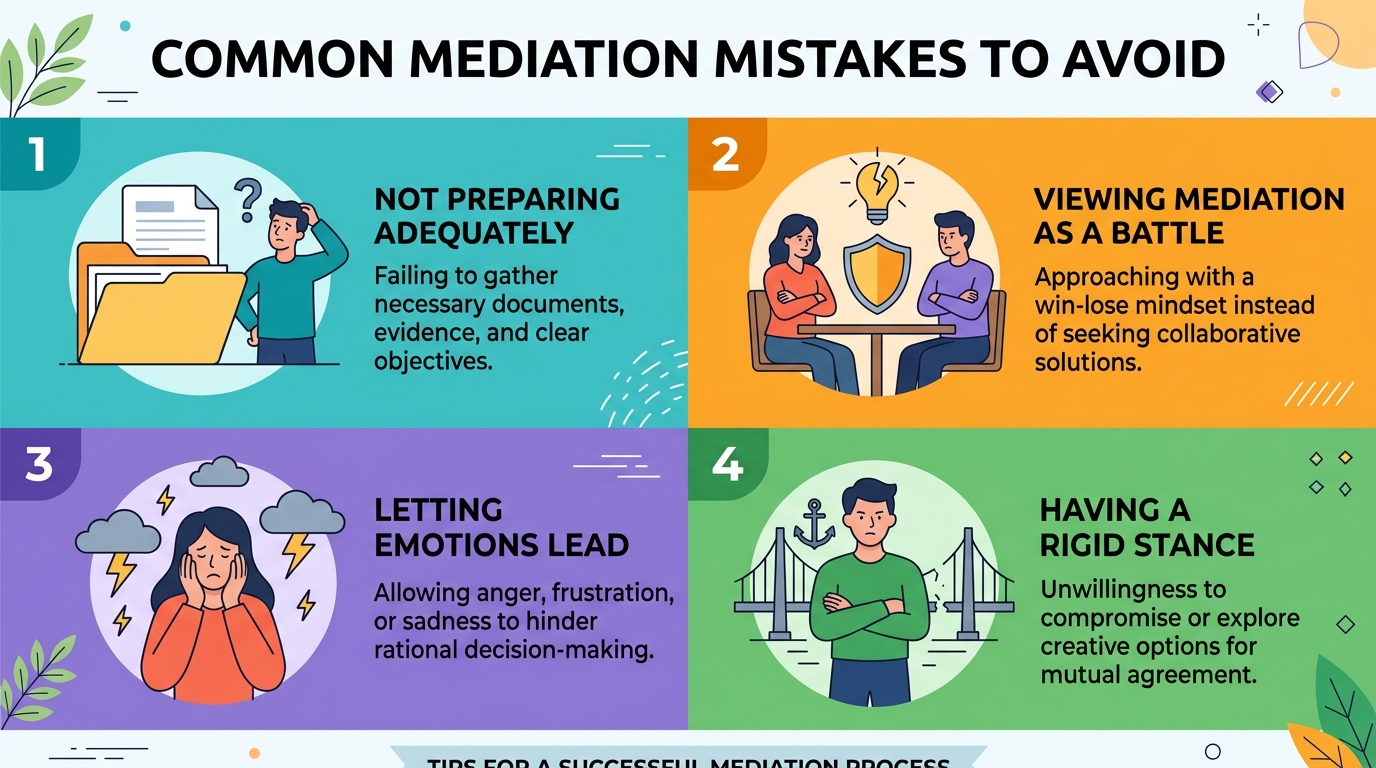 Common Mediation Mistakes To Avoid