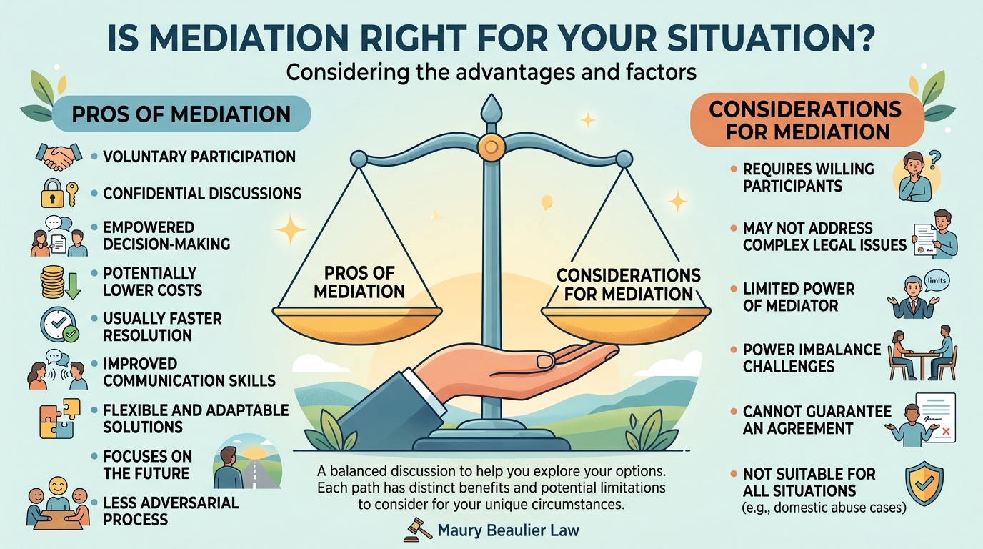 Is Mediation Right for Your Situation?