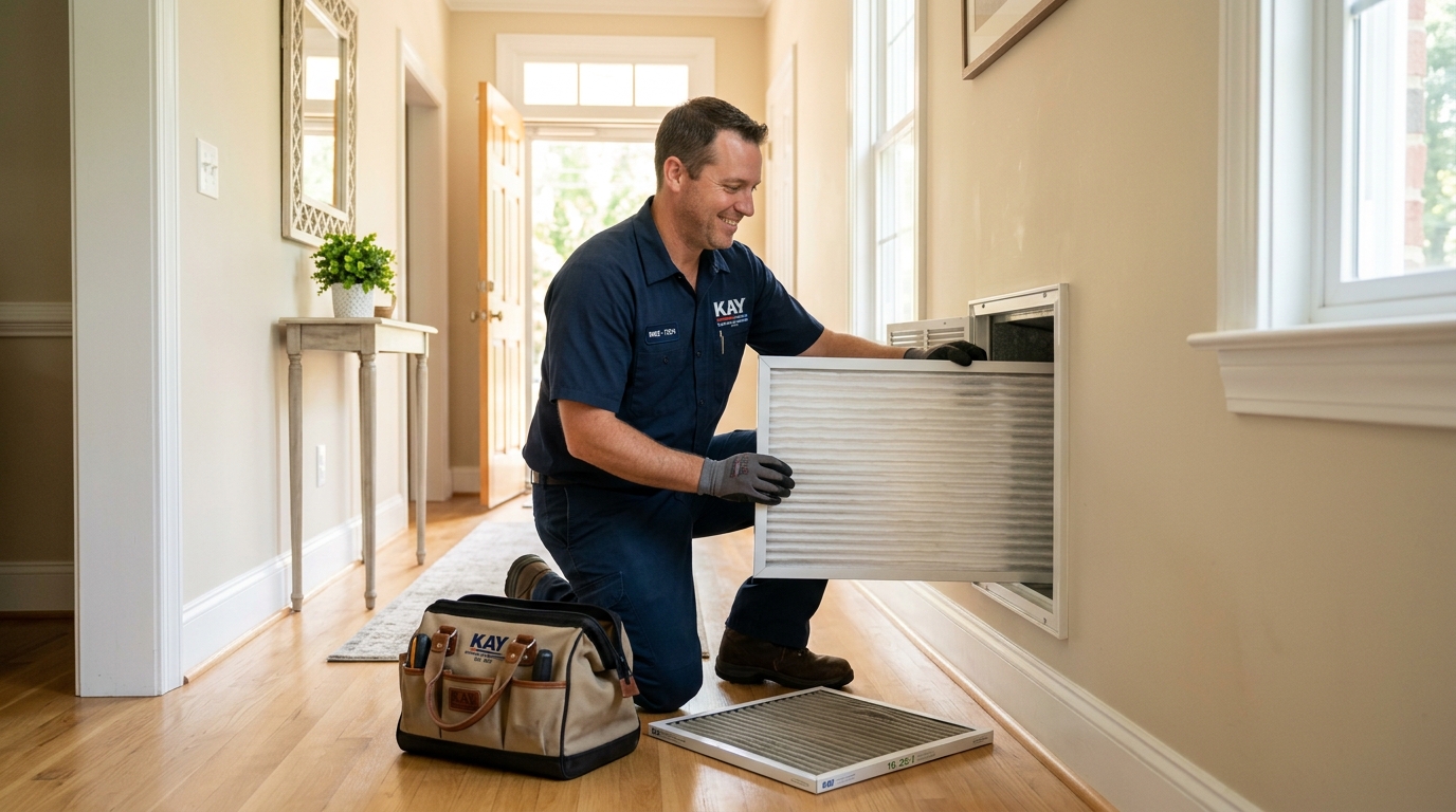 Late-summer HVAC maintenance checklist for Greensboro homeowners