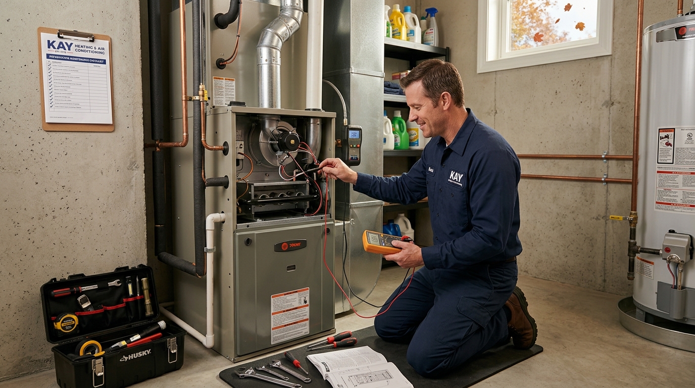 Pre-winter HVAC maintenance: what to check before the first cold snap