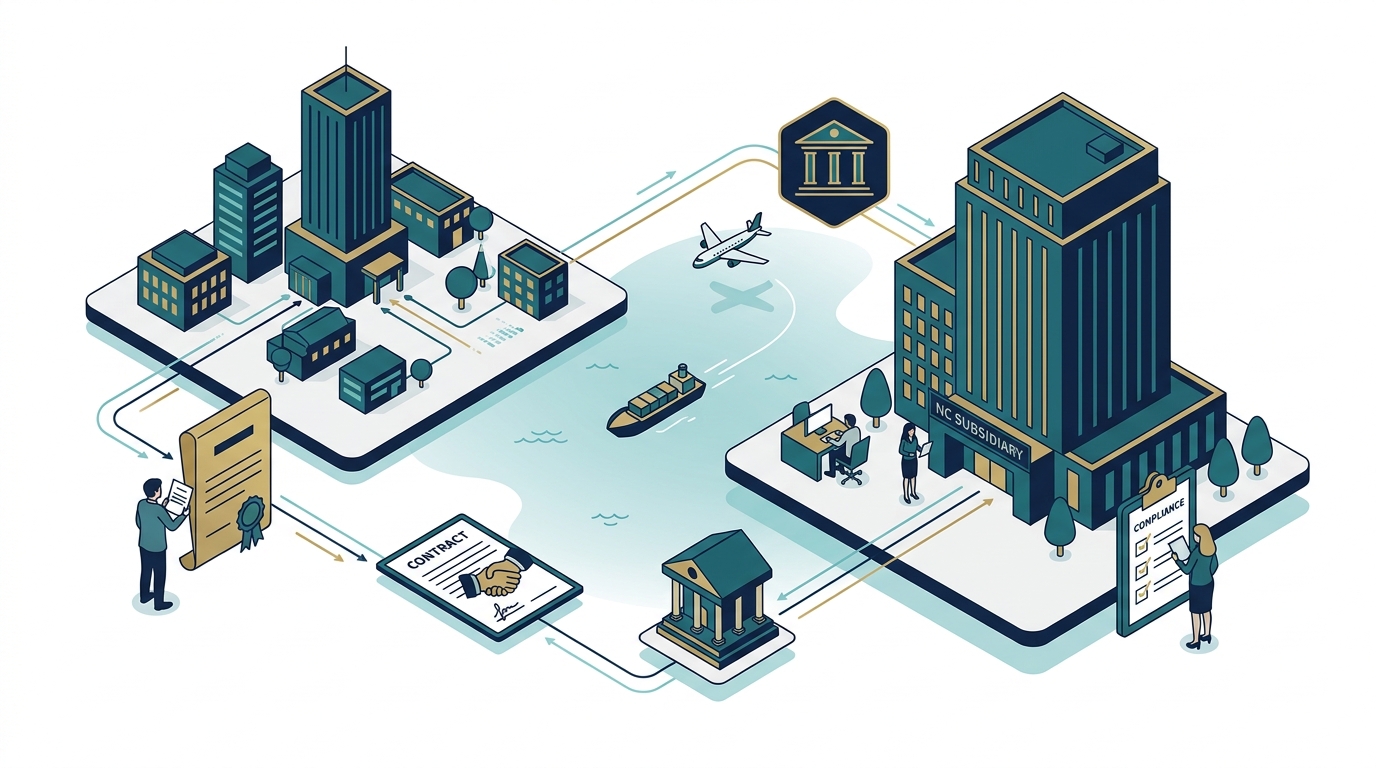 Chinese and other foreign companies entering the North Carolina market should address legal structure before signing a lease, hiring employees, or accepting U.S. customer payments. The right setup...