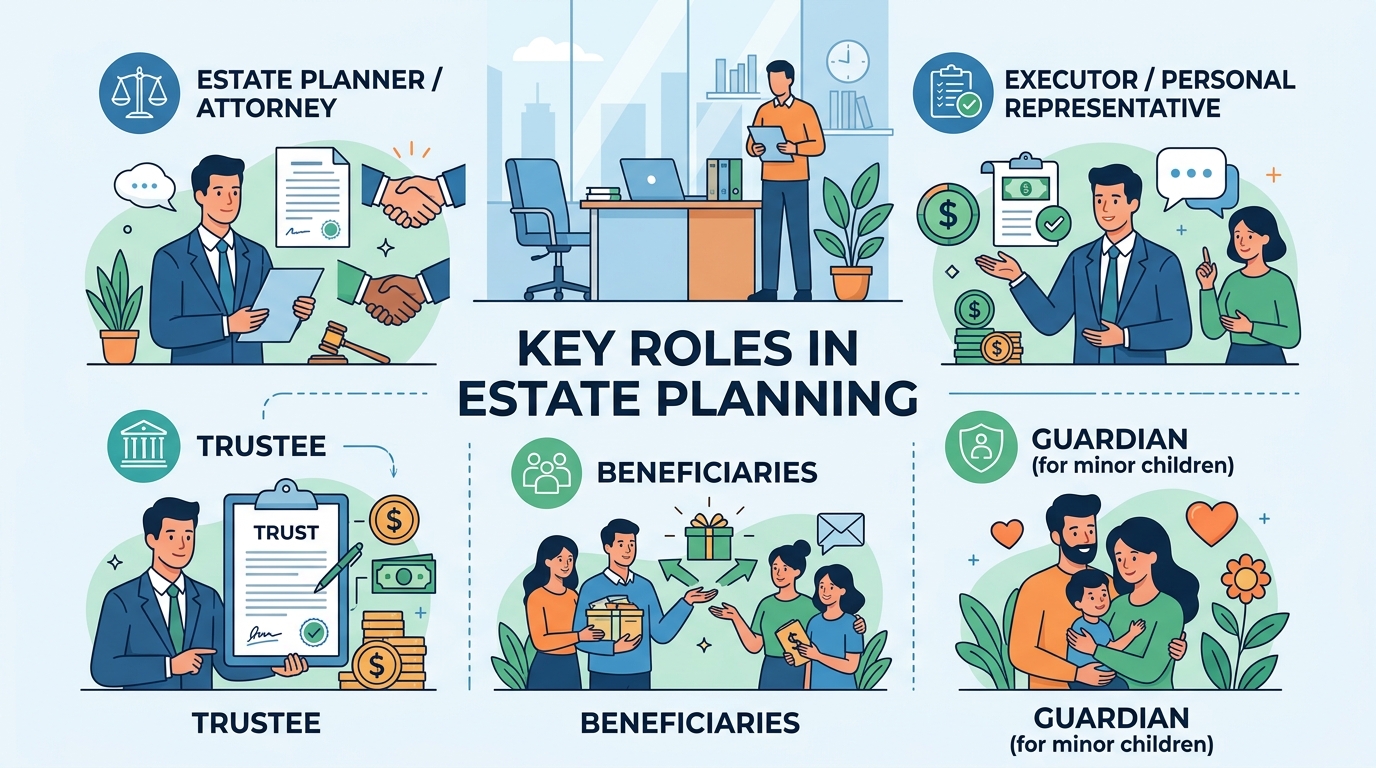 Key Roles In Estate Planning