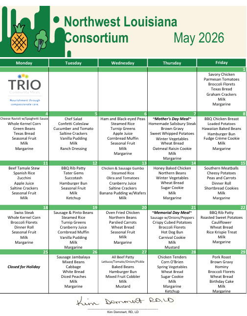 may menu