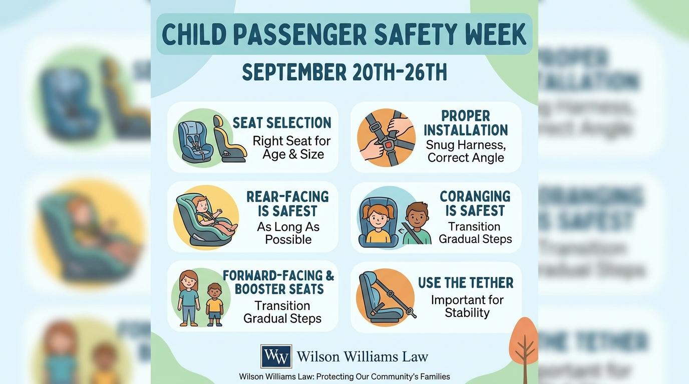 Child Passenger Safety Week - Sept. 20th-26th
