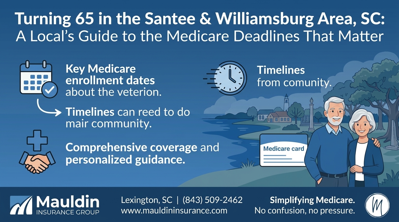 Turning 65 in the Santee & Williamsburg Area, SC: A Local's Guide to the Medicare Deadlines That Matter