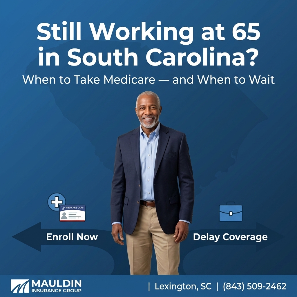 Still Working at 65 in South Carolina? When to Take Medicare and When to Wait