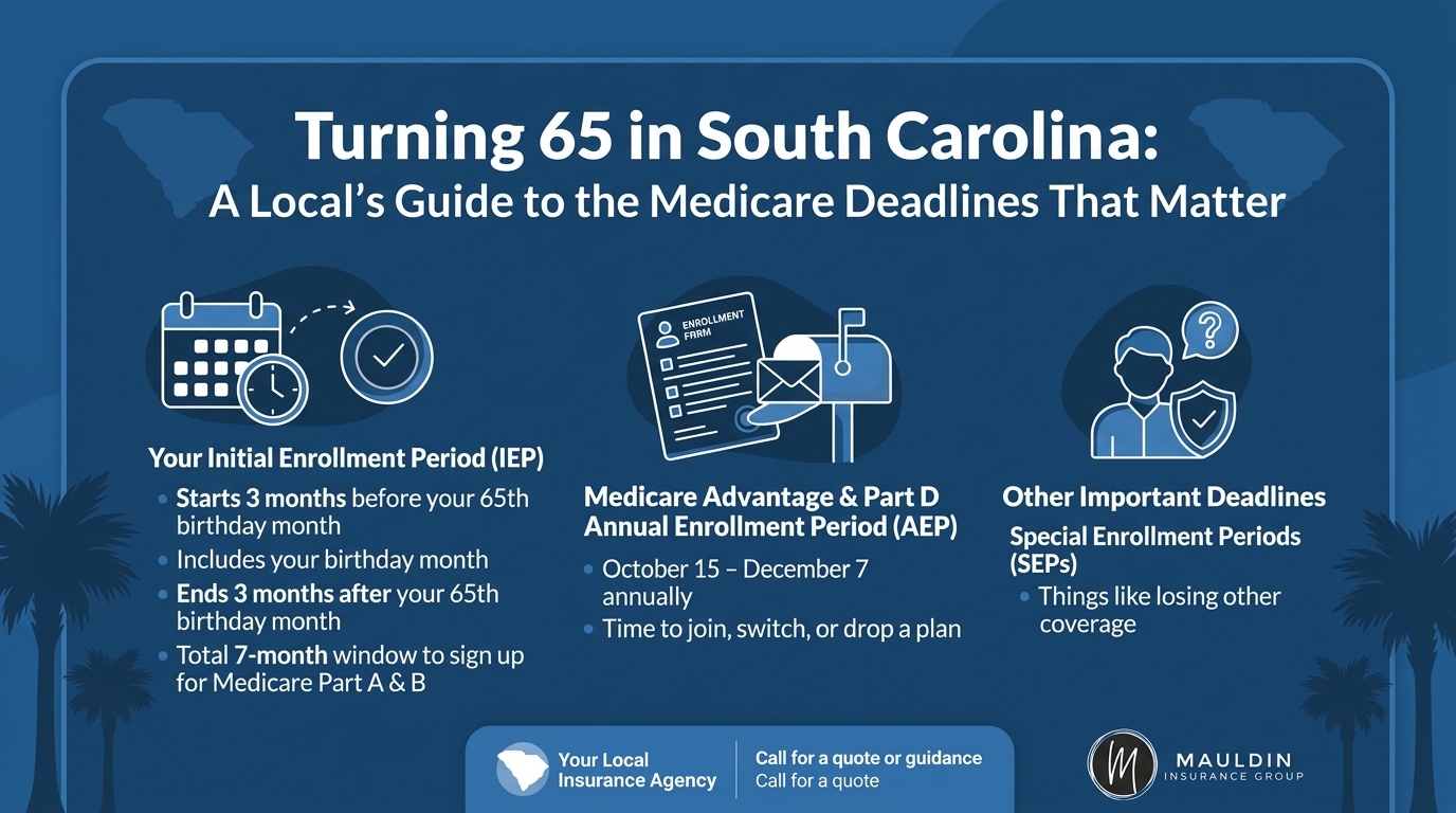 Turning 65 in South Carolina: A Local's Guide to the Medicare Deadlines That Matter