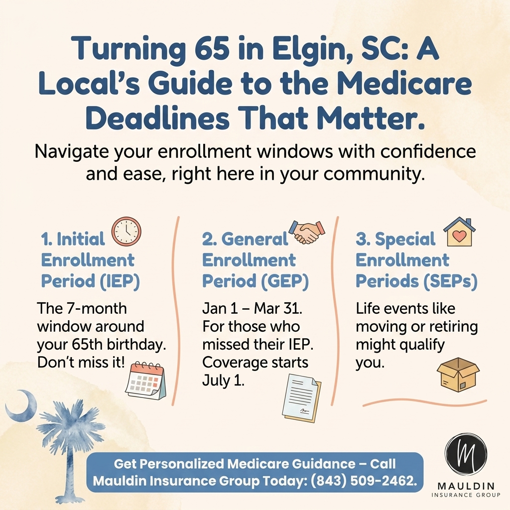 Turning 65 in Elgin, SC: A Local's Guide to the Medicare Deadlines That Matter