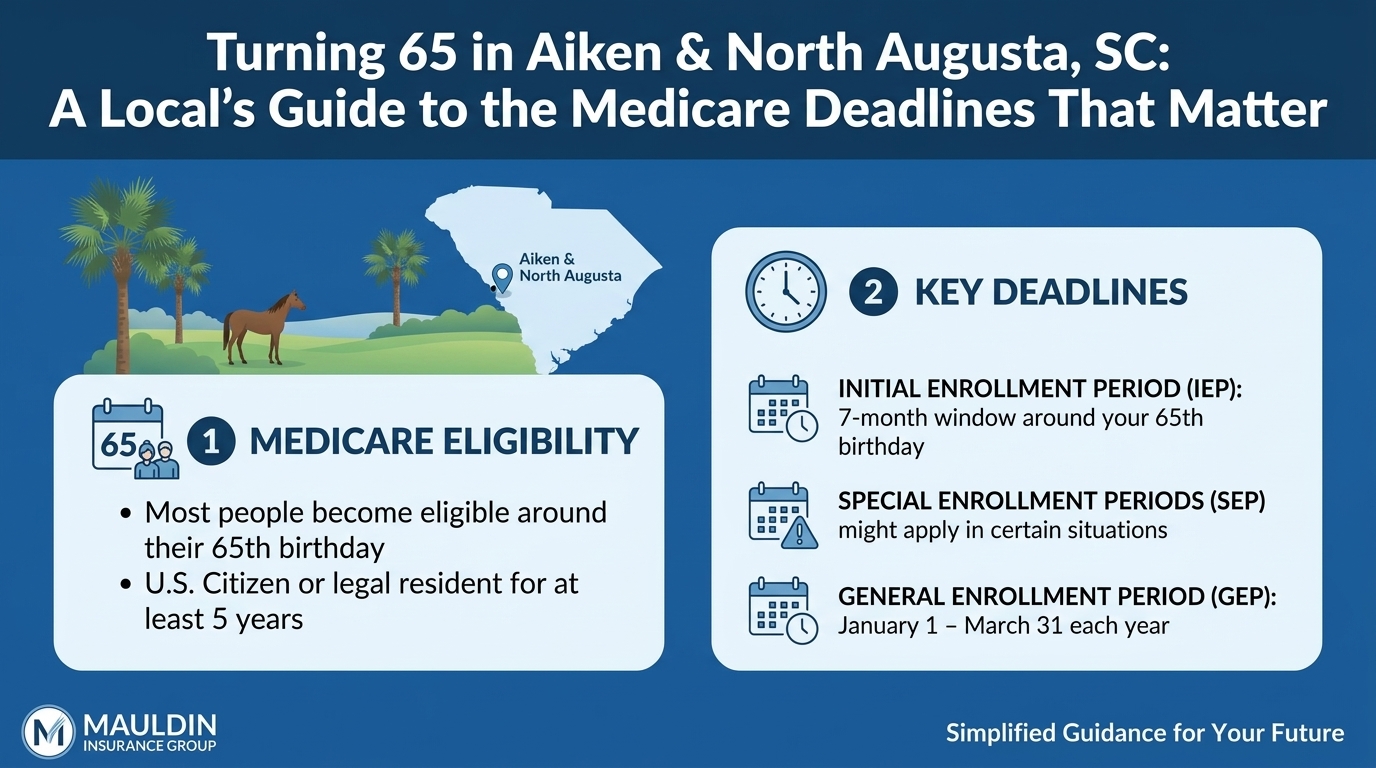 Turning 65 in Aiken & North Augusta, SC: A Local's Guide to the Medicare Deadlines That Matter