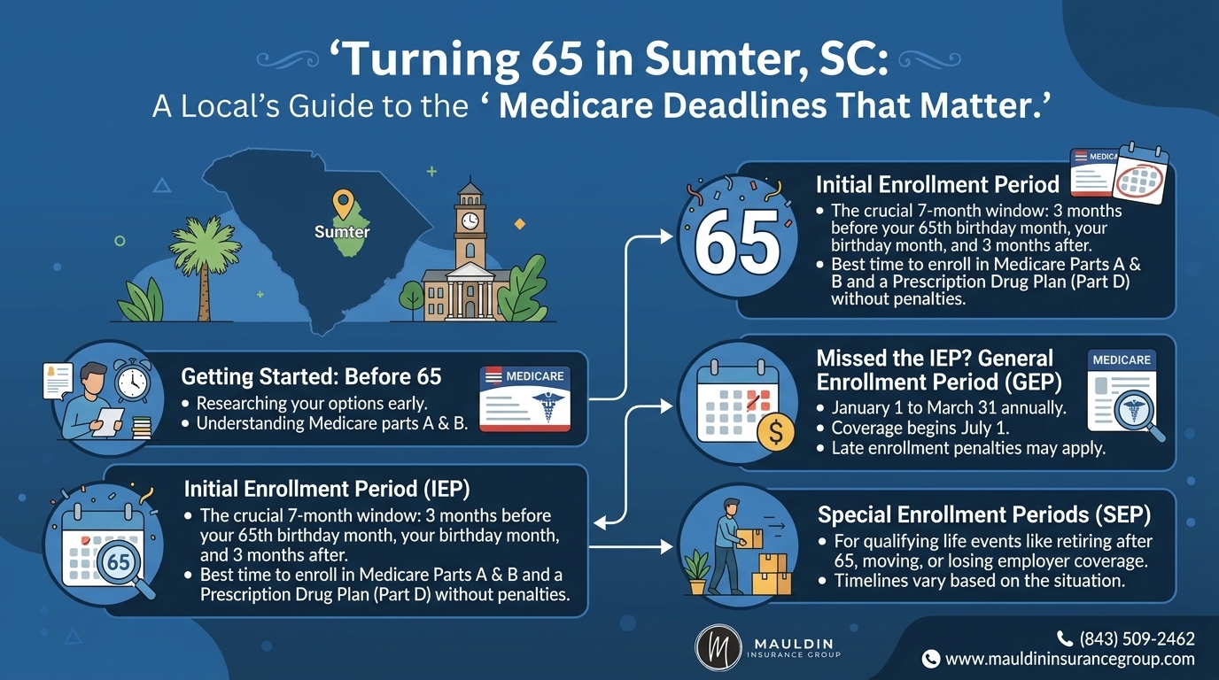 Turning 65 in Sumter, SC: A Local's Guide to the Medicare Deadlines That Matter