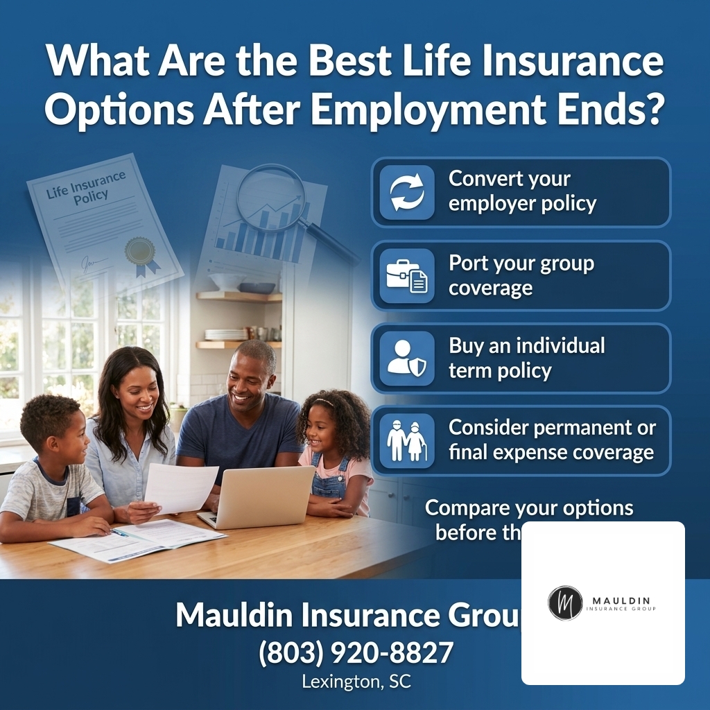 What Are the Best Life Insurance Options After Employment Ends?