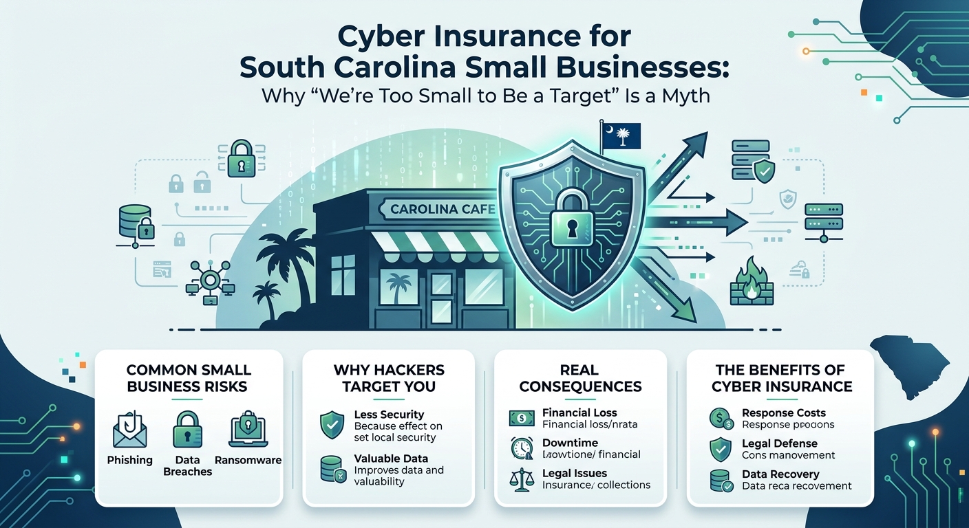 Cyber Insurance for South Carolina Small Businesses: Why 