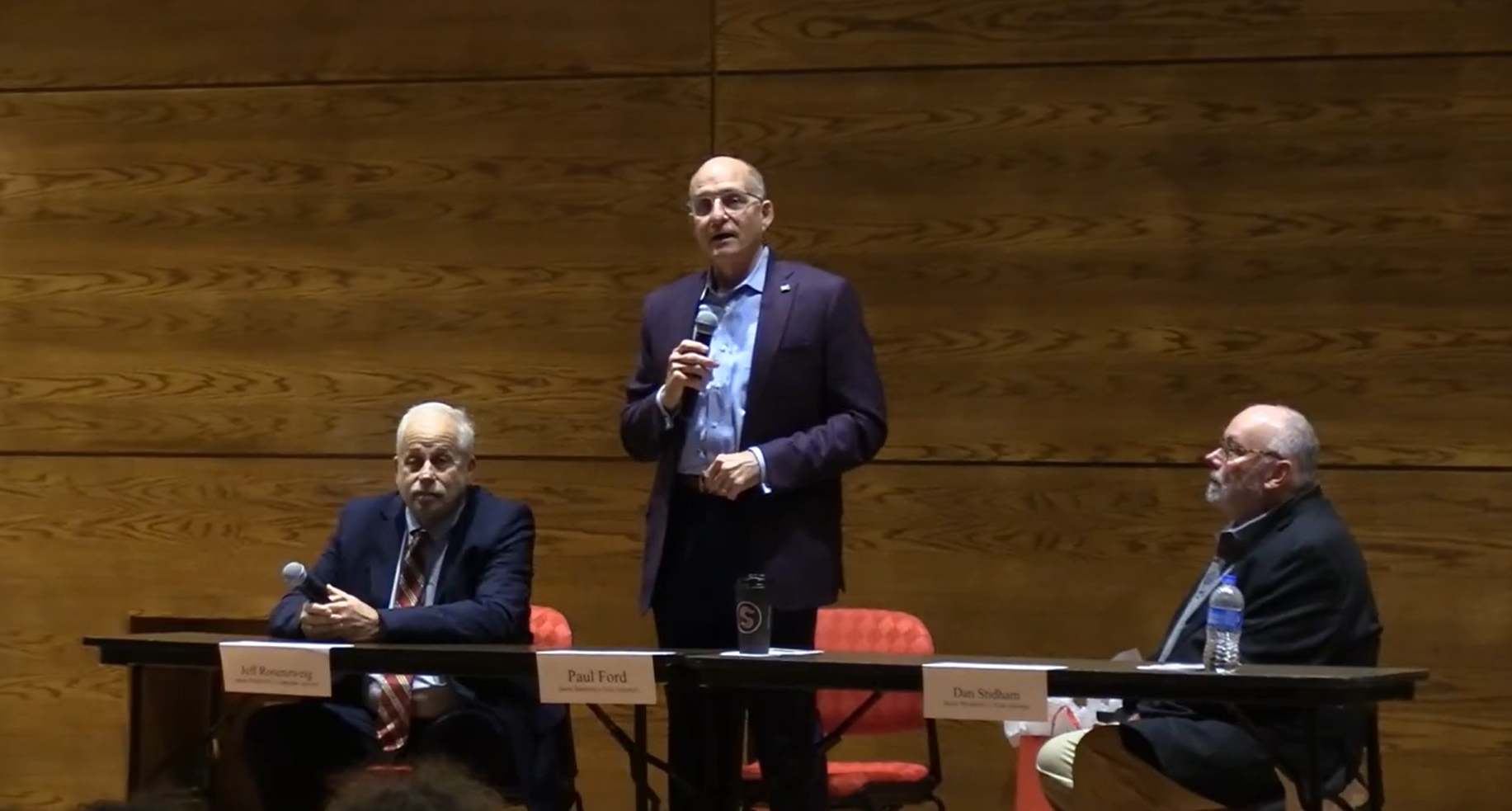 Paul Ford featured on West Memphis Three Panel at Arkansas State