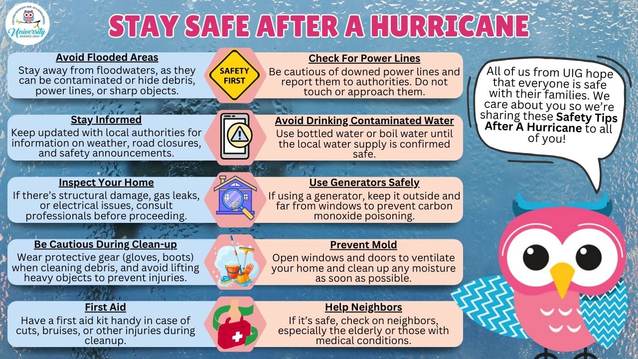 Staying Safe After a Hurricane: Tips to Keep You and Your Family Protected