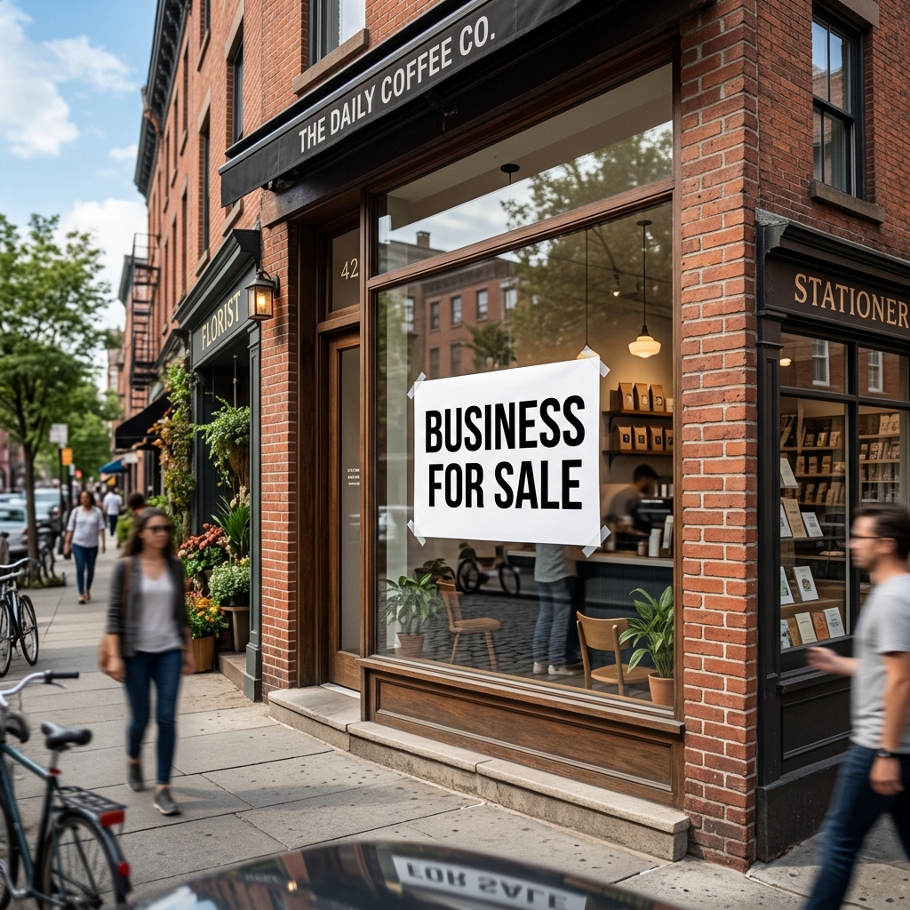 Buying or Selling a Brick-and-Mortar Business