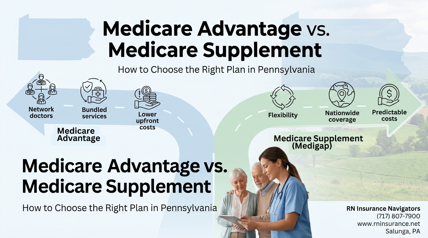 Medicare Advantage vs. Medicare Supplement in Pennsylvania: How to Choose the Right Plan