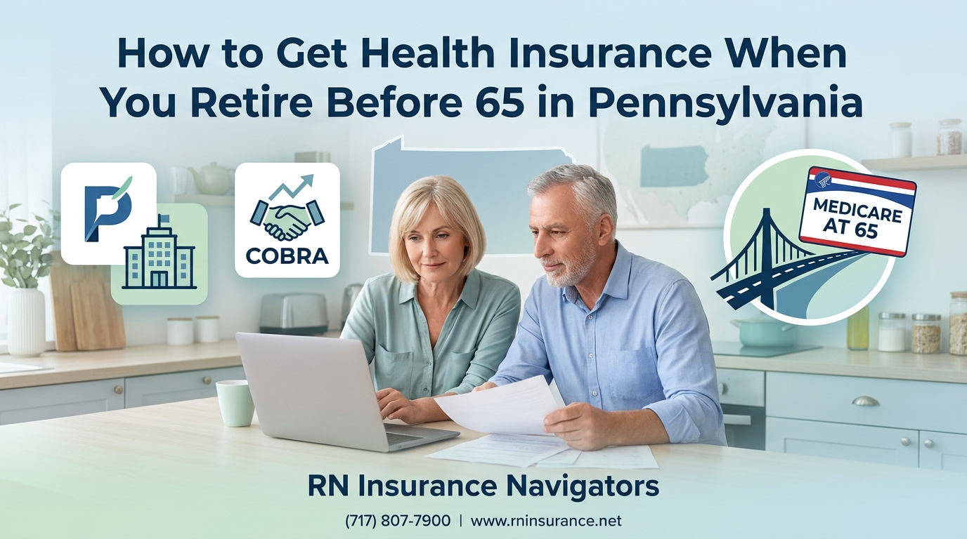 How to Get Health Insurance When You Retire Before 65 in Pennsylvania
