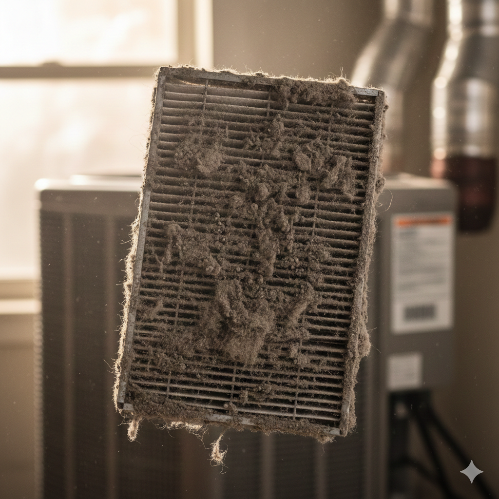 Why Clogged Air Filters Make Your HVAC System Work Harder