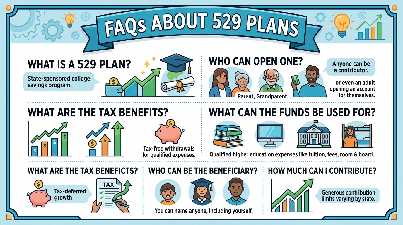 FAQs About 529 Plans