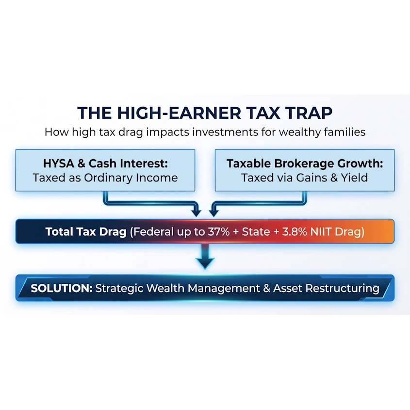 High Net Worth Tax Reduction Strategies: How Families Can Stop Tax Drag