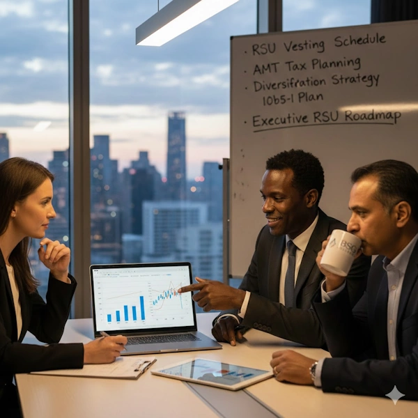 When to Sell Your RSUs: A 5-Step Tax Strategy for Tech and Pharma Executives