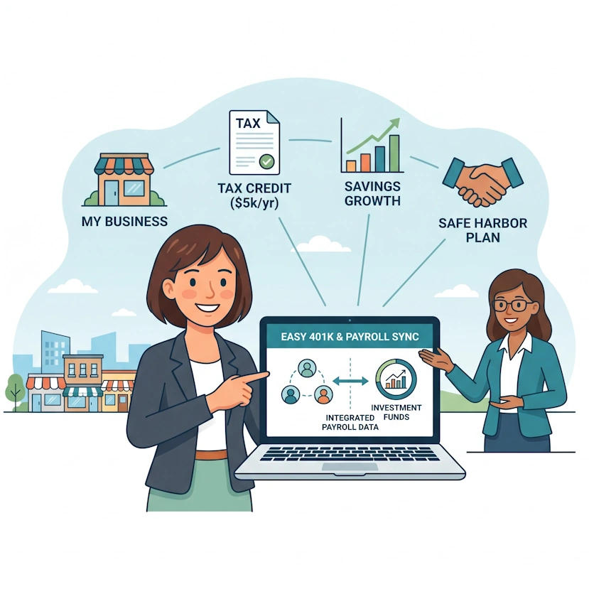 How to Start a 401k for My Business: A Simple 4-Step Guide