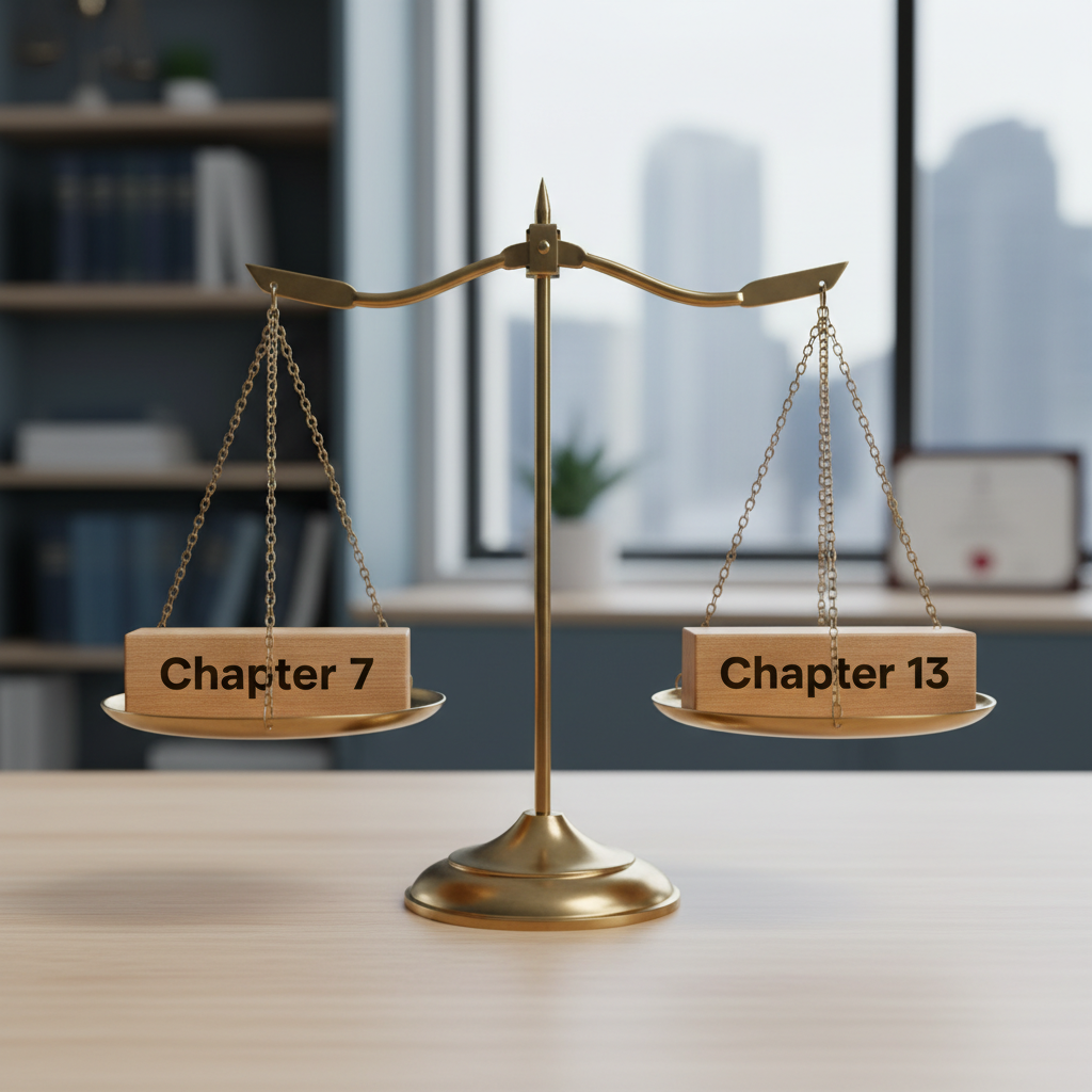 Chapter 7 vs. Chapter 13 Bankruptcy in Illinois: Which One Is Right for You?
