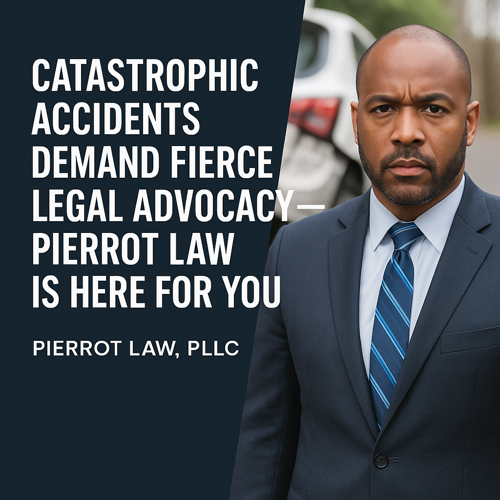 Catastrophic Accidents Demand Fierce Legal Advocacy—Pierrot Law Is Here for You