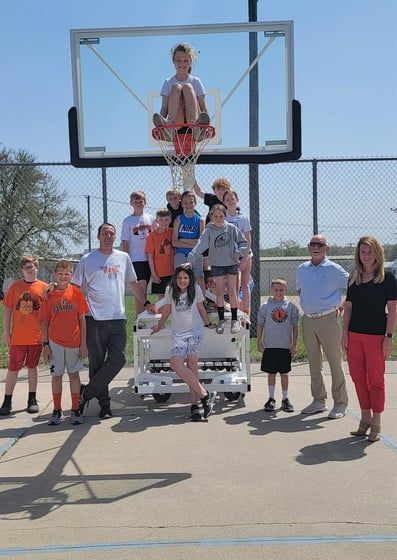 Garnett Investments adds basketball, volleyball and other equipment to Beatrice school facilities