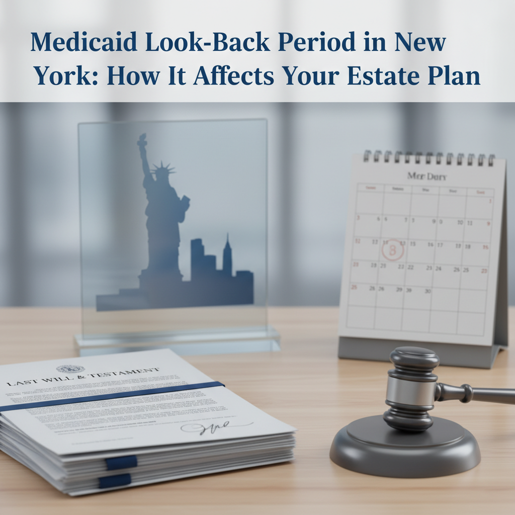 Medicaid Look-Back Period in New York: How It Affects Your Estate Plan