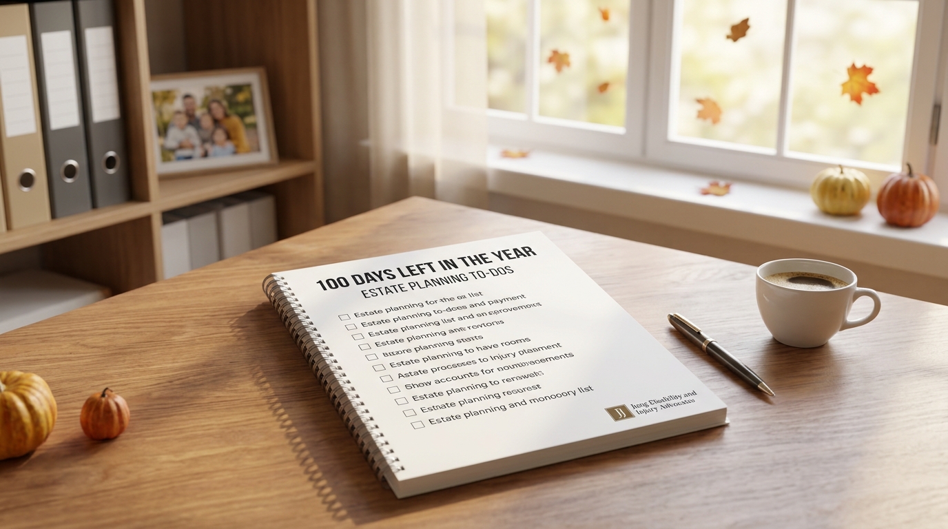 100 Days Left in the Year - Estate Planning To-Dos