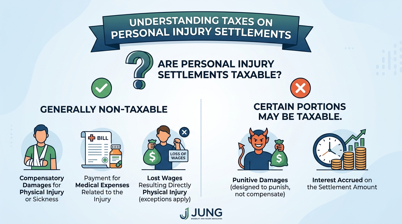 Are Personal Injury Settlements Taxable? 