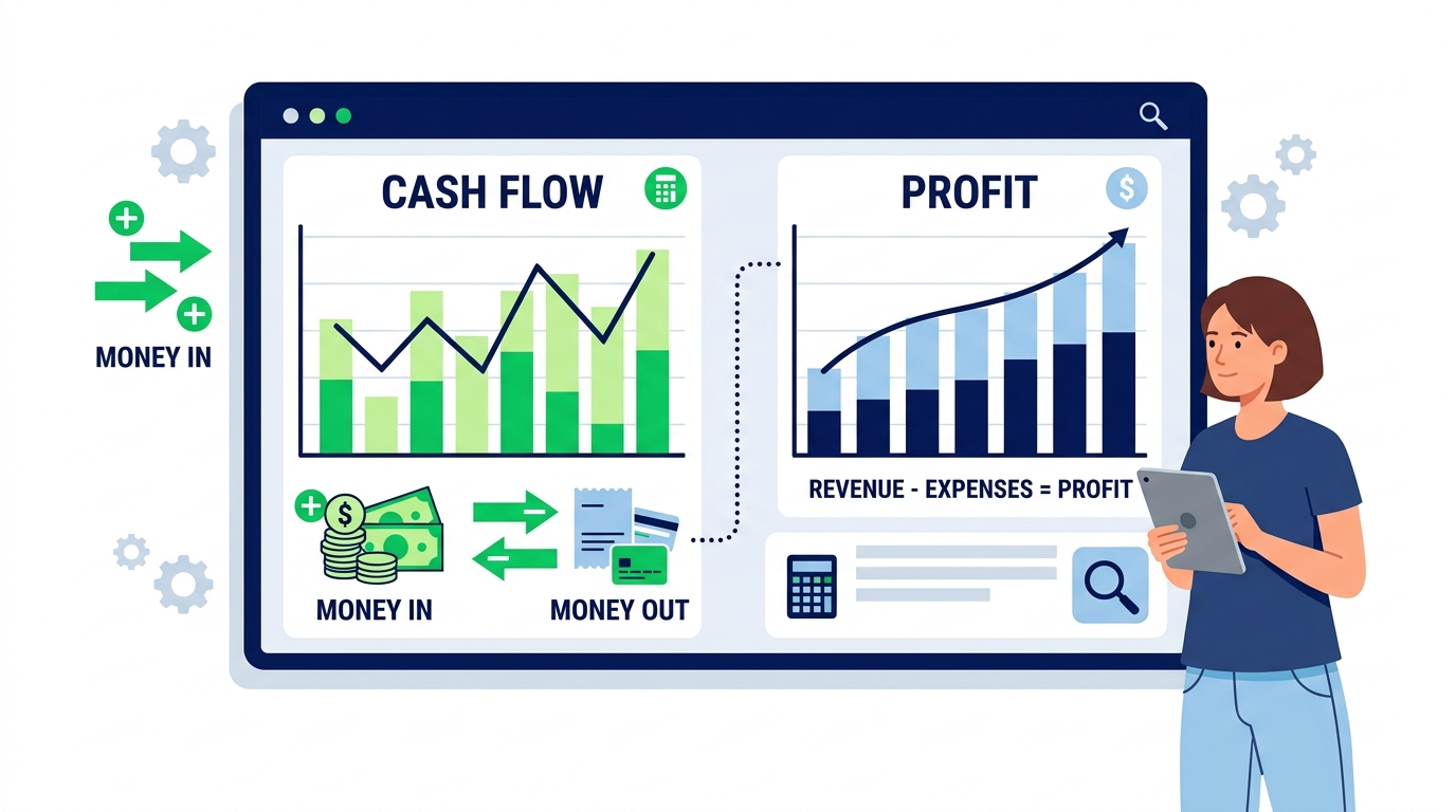 Why Profit Does Not Equal Cash Flow for Small Businesses