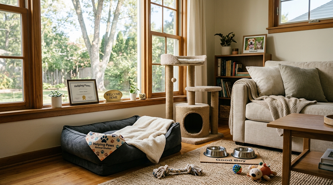 How to prepare your home for a newly adopted dog or cat in McHenry County