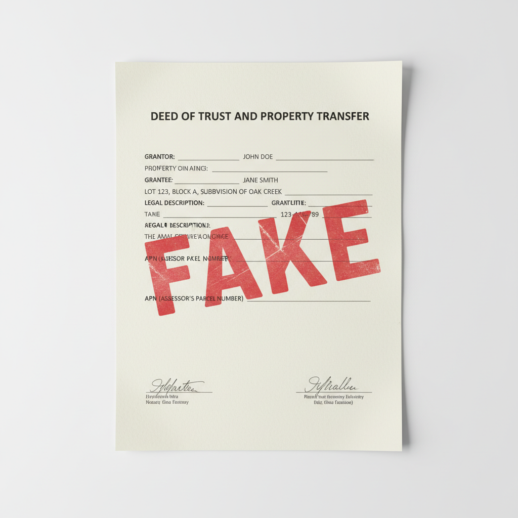 When a Fraudulent Deed Is Recorded in Arizona: What Happens Next and When to Call an Attorney
