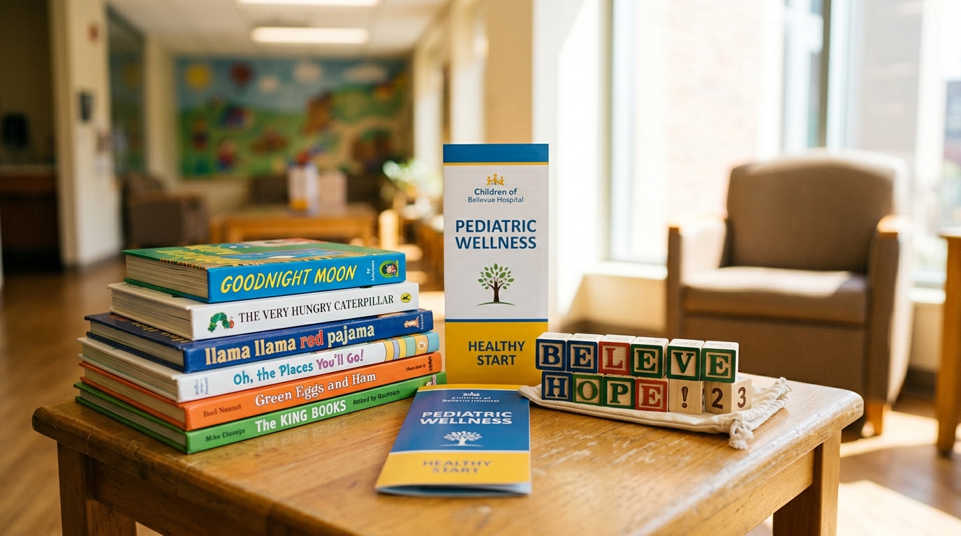 How Reach Out and Read supports early literacy and pediatric care at Bellevue