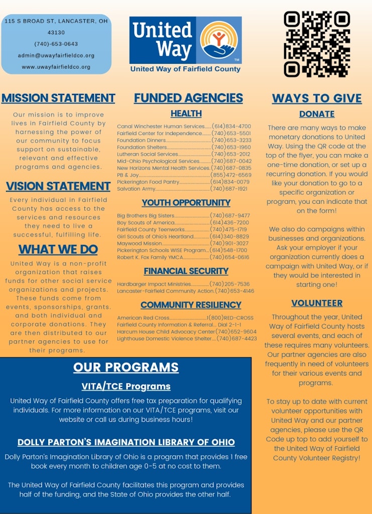 Community impact and resources image.