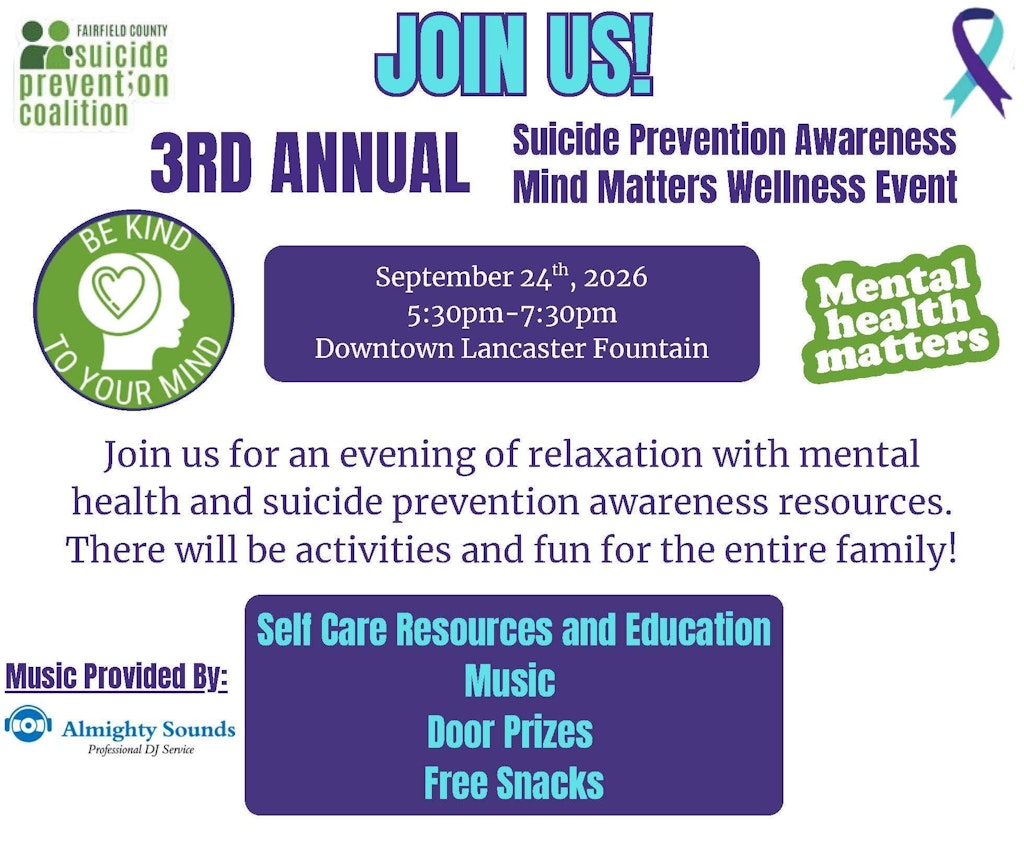 Mind Matters Wellness Event Flyer