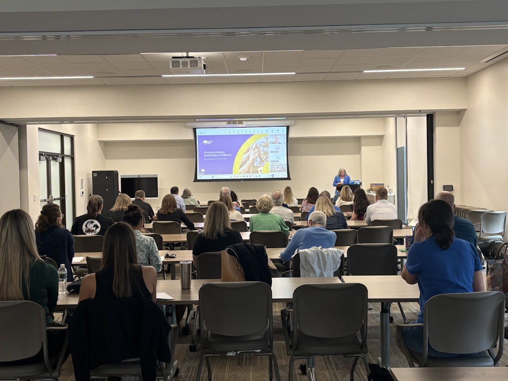 Participants at the nonprofit convening, Fairfield Medical Center River Valley Campus