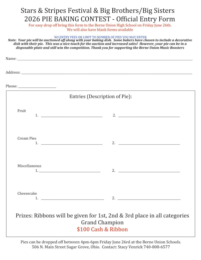 Community update flyer
