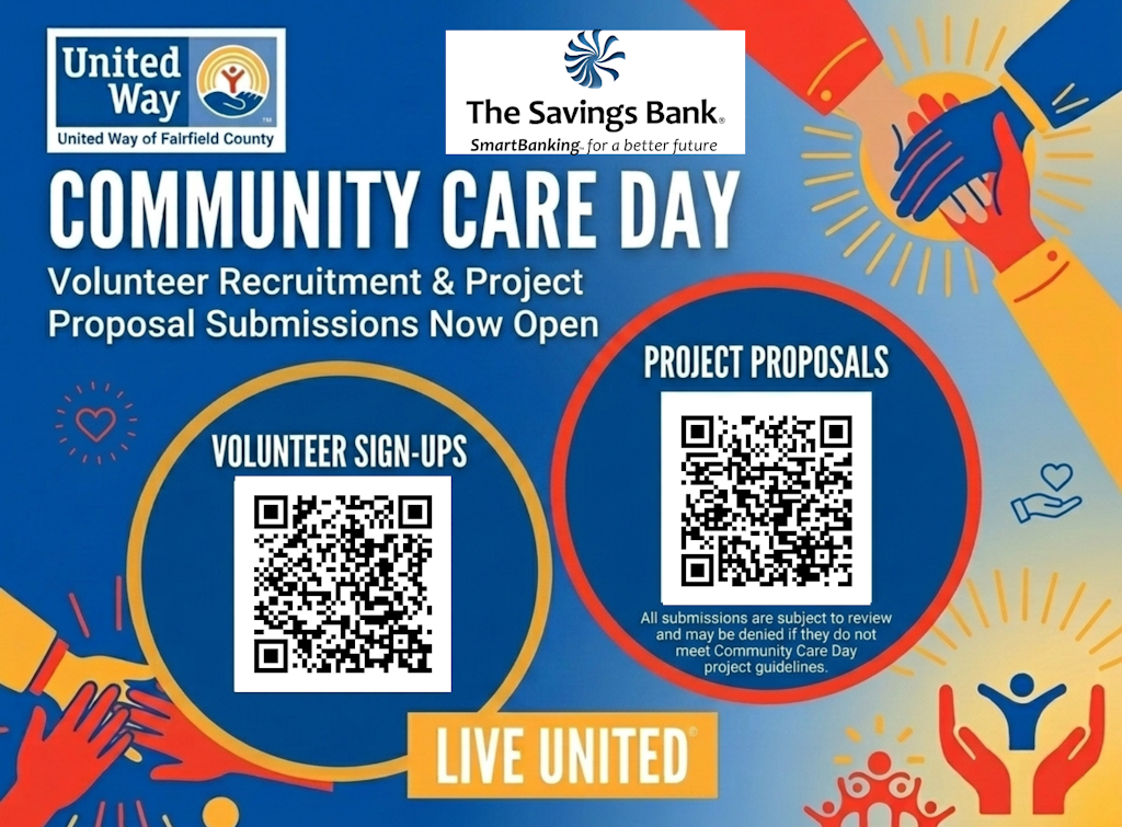 Community Care Day Volunteer Submission QR Code and Project Proposal QR Code
