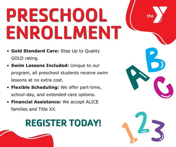 YMCA Preschool Enrollment information